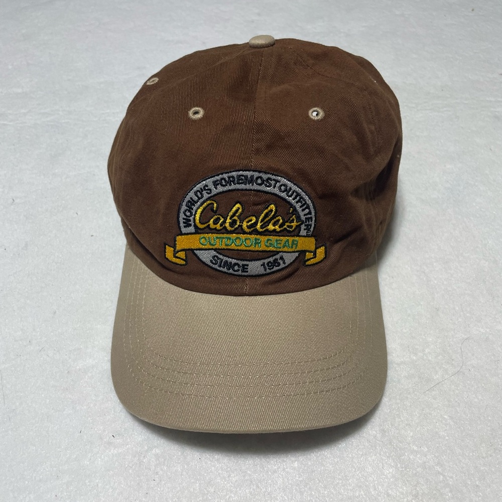 Cabela's Outdoor Gear Brown and Tan Hat